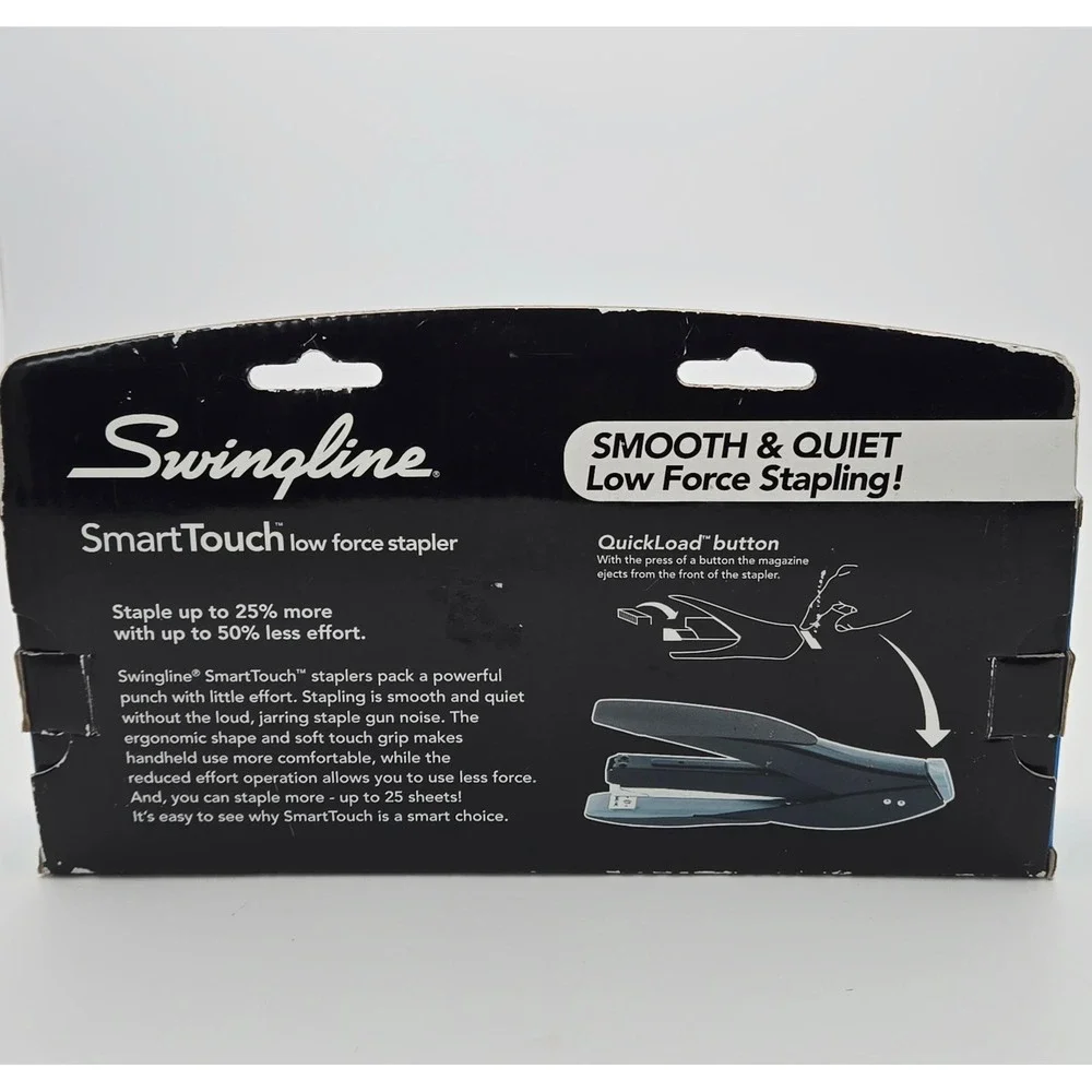 2013 Swingline SmartTouch Low Force Stapler 25 Sheet Capacity 66502B-54 NIP